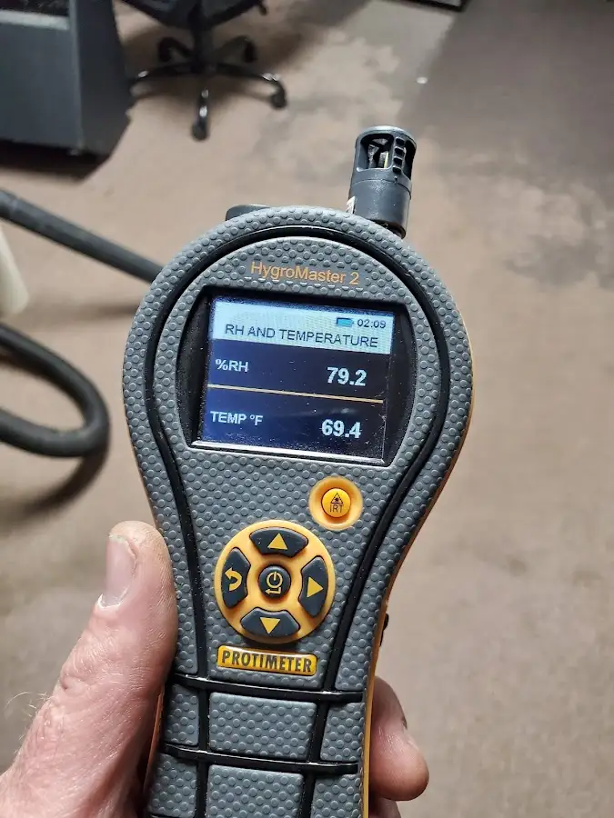 Moisture meter humidity assessment for Fire & Smoke Damage Restoration in South El Monte